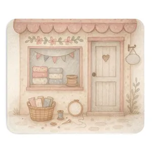 ماوس پد طرح صنایع دستی سایز 19x24 سانتی متر