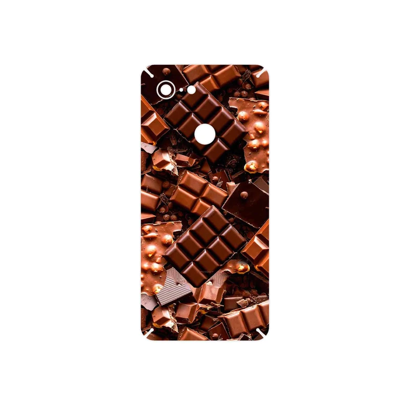 برچسب پوششی ماهوت مدل Chocolate مناسب برای گوشی موبایل گوگل Pixel 3