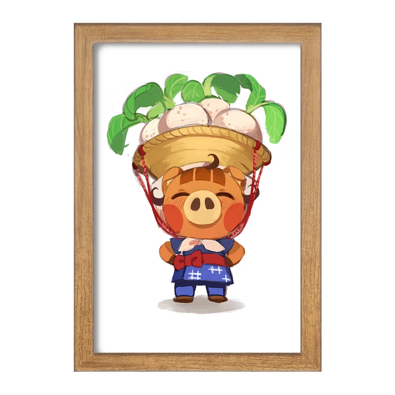 تابلو خندالو مدل بازی انیمال کراسینگ (Animal Crossing) کد 32641