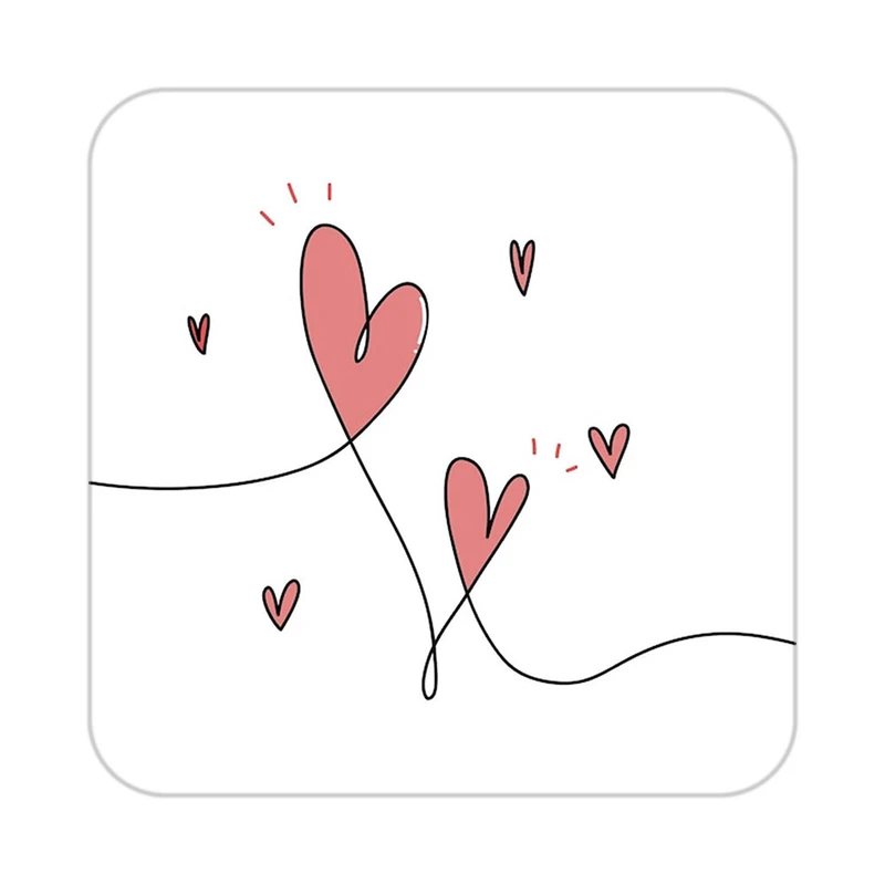 زیر لیوانی کاکتی طرح عاشقانه مدل mp38440