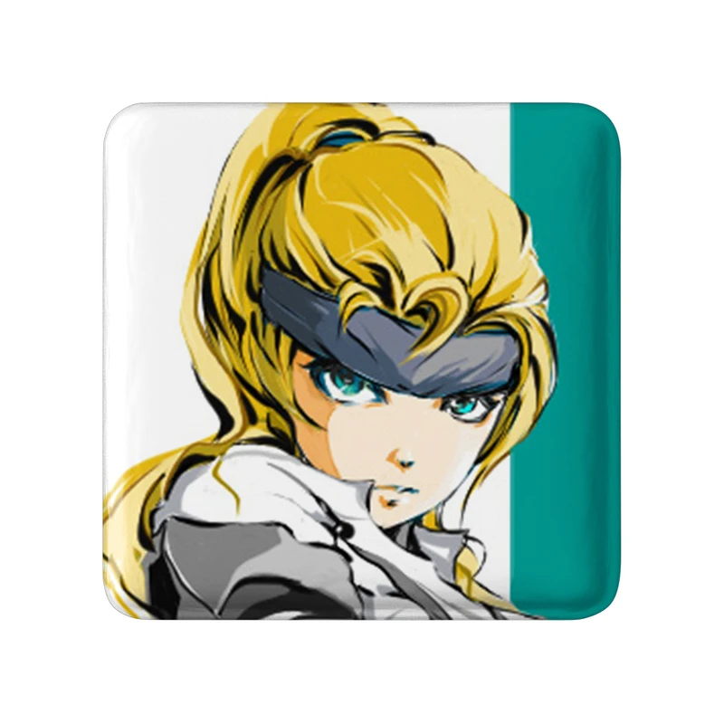 مگنت خندالو طرح بازی متال گیر (Metal Gear) مدل مربعی کد 33150