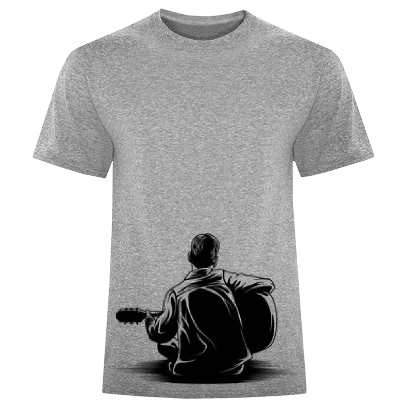 تیشرت آستین کوتاه مردانه مدل گیتار W688