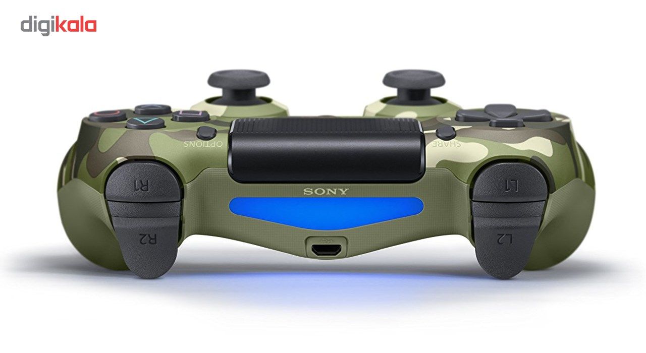 دسته بازی بی سیم سونی مدل DualShock 4 Army Pattern 2