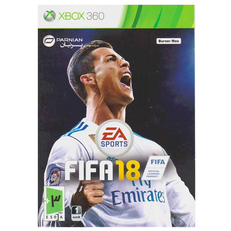 بازی FIFA 18 مخصوص Xbox 360