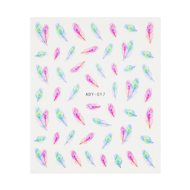 استیکر طراحی ناخن مدل 0017