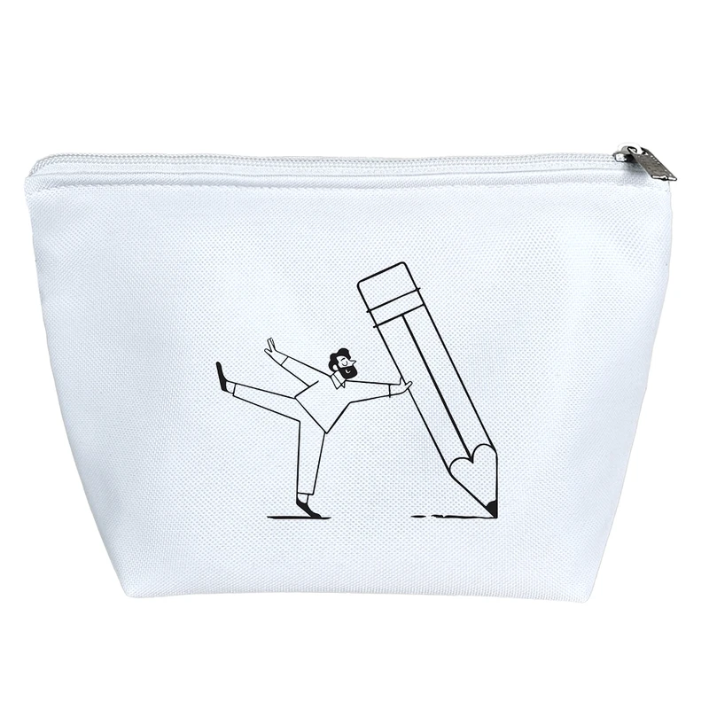 کیف لوازم آرایش دخترانه خندالو مدل مداد کد 8603