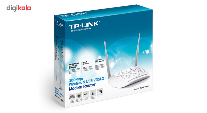 مودم روتر VDSL/ADSL تی پی-لینک مدل TD-W9970_V2