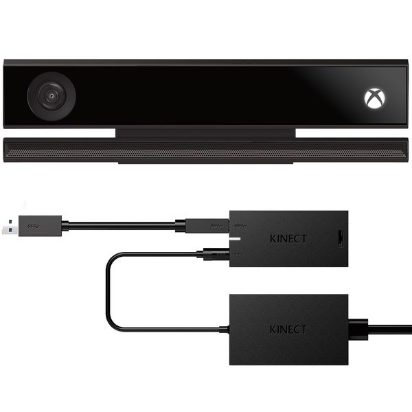مجموعه حسگر حرکتی مایکروسافت مدل Kinect به همراه مبدل کینکت مجموعه حسگر حرکتی مایکروسافت مدل Kinect به همراه مبدل کینکت