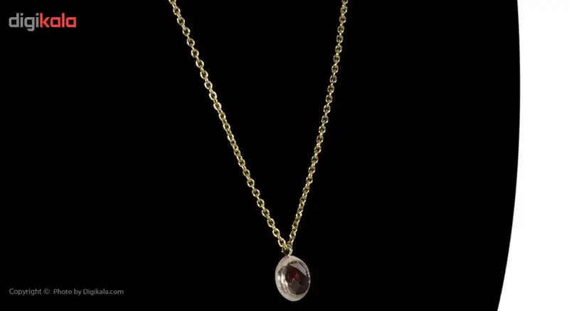 گردنبند طلا 18 عیار زنانه ماهک مدل MM0401