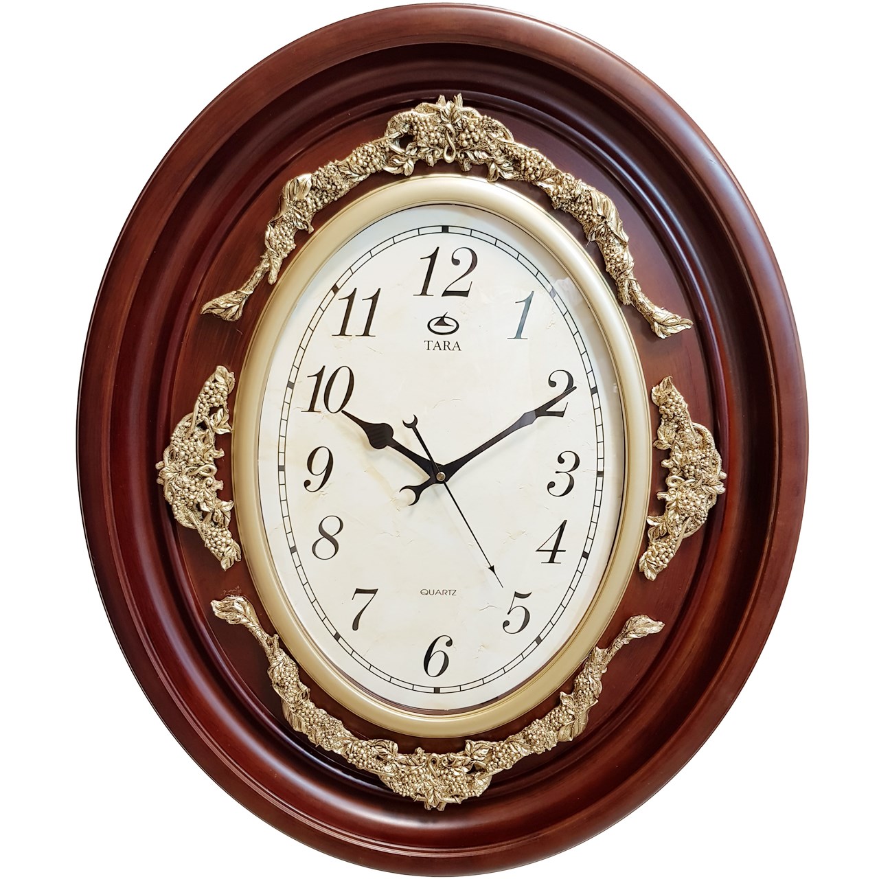 نقد و بررسی ساعت دیواری تارا مدل 113 گل برجسته توسط خریداران