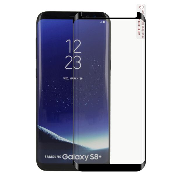 محافظ صفحه نمایش فول چسب استرانگ مدل Full Glue 3D مناسب برای گوشی موبایل سامسونگ S8 Plus محافظ صفحه نمایش فول چسب استرانگ مدل Full Glue 3D مناسب برای گوشی موبایل سامسونگ S8 Plus