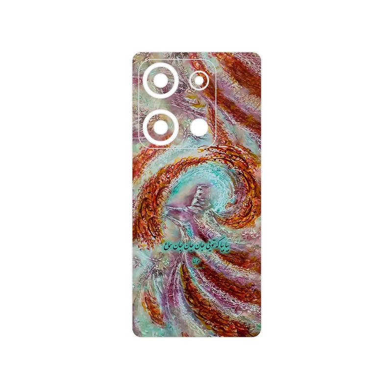برچسب پوششی ماهوت مدل Molana مناسب برای گوشی موبایل شیائومی Redmi Note 14S