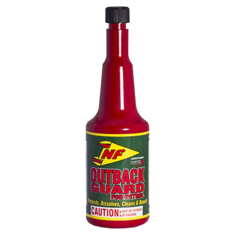 انژکتور شوی و احیا کننده سوخت خودرو ان اف مدل Outback Guard حجم 300 میلی لیتر