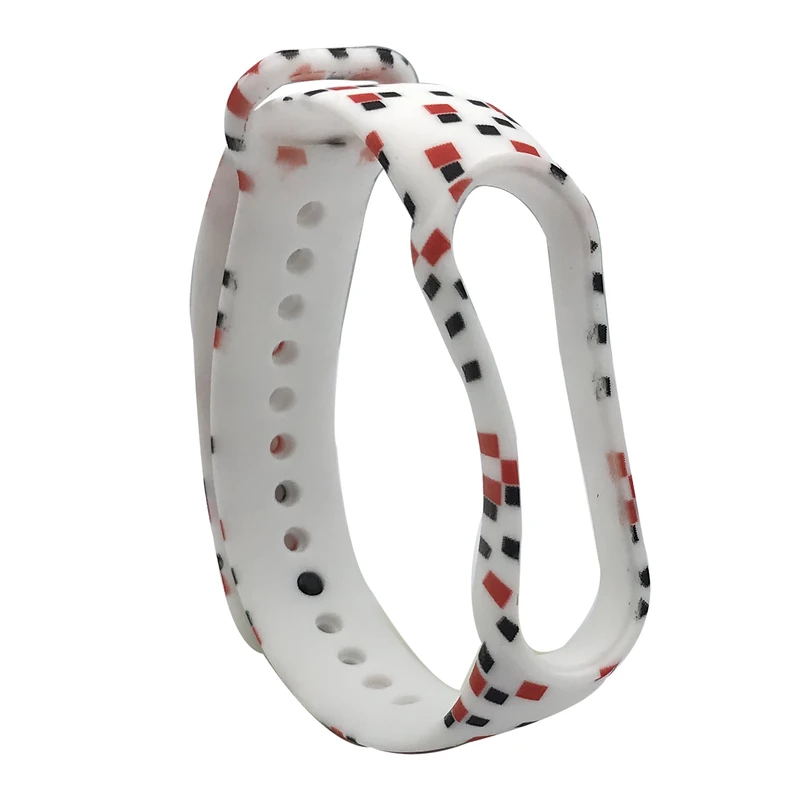 بند طرح مربع مدل SQUR05 مناسب برای مچ بند هوشمند شیائومی Mi Band 5