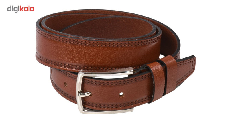 کمربند چرم طبیعی مردانه پارینه مدل BP6-1 4CM