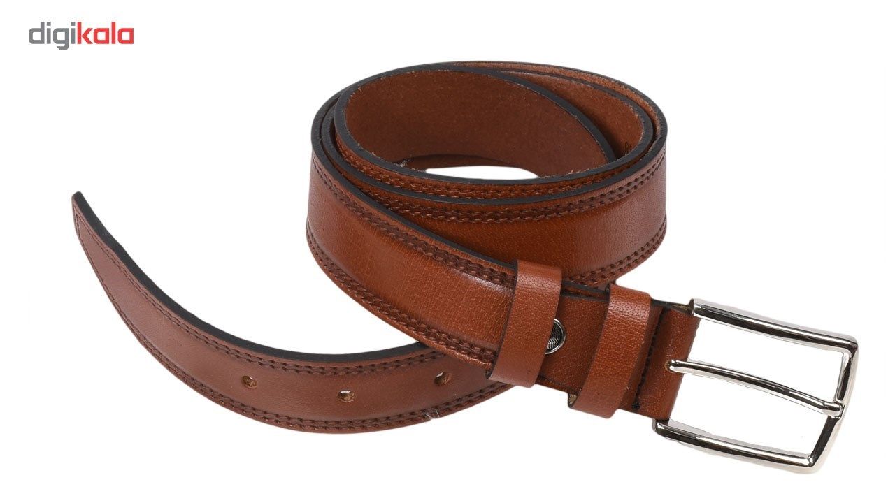 کمربند چرم طبیعی مردانه پارینه مدل BP6-1 4CM main 1 4