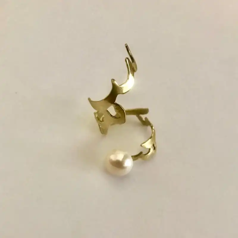 انگشتر زنانه مدل سین 01