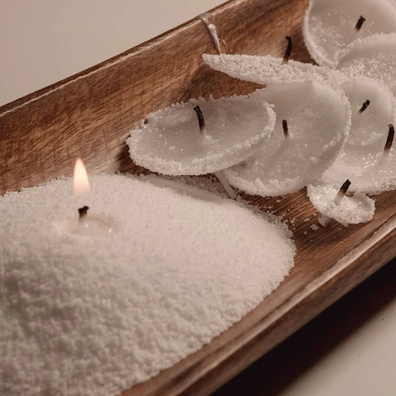 عکس شماره 6 : پارافین پودری مدل sand wax وزن 1000 گرم