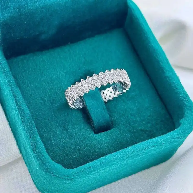 انگشتر نقره زنانه مدل پرنس BARF 02