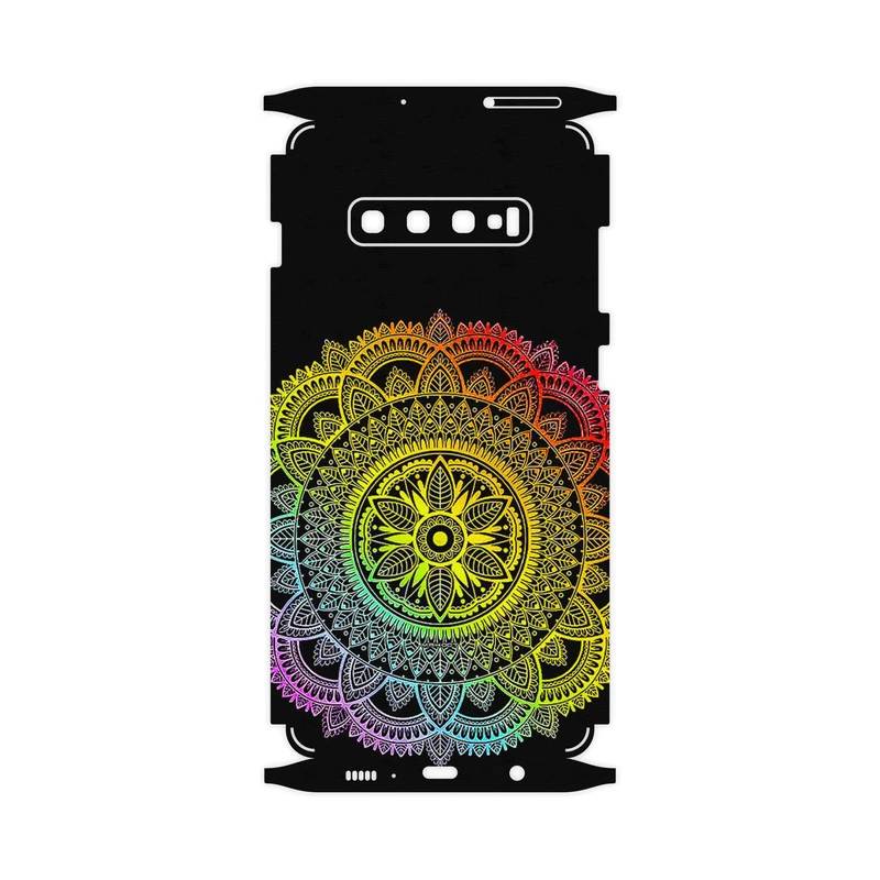 برچسب پوششی ماهوت مدل Mandala Design 4-FullSkin مناسب برای گوشی موبایل سامسونگ Galaxy S10 Plus