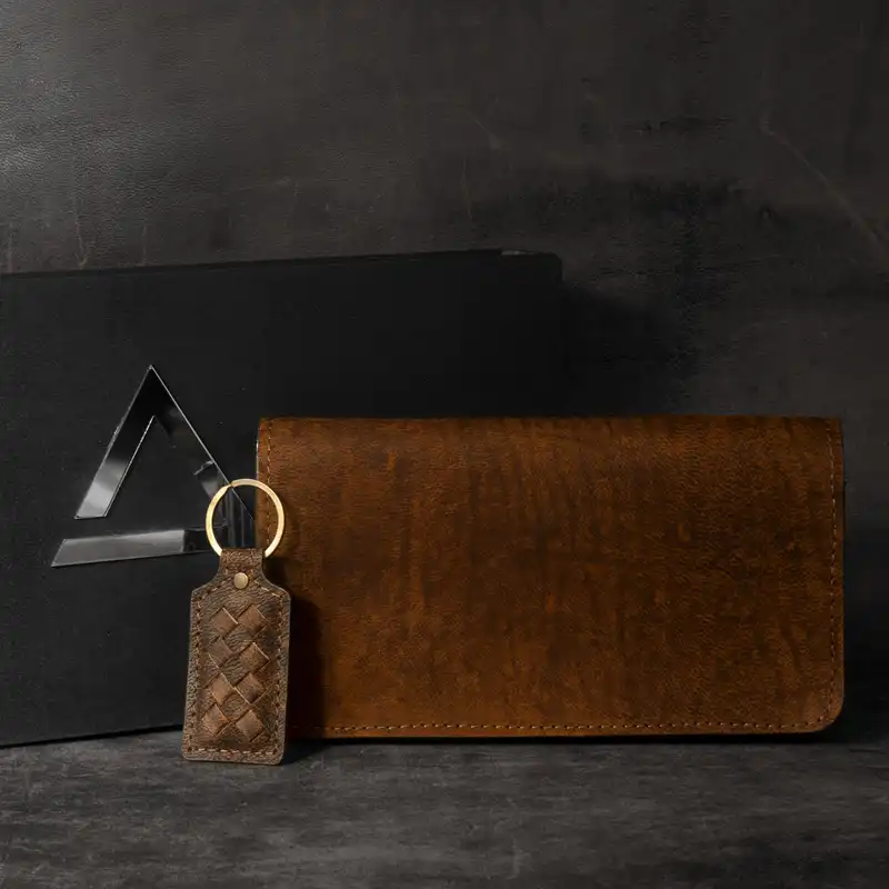 ست هدیه چرم آراهمراه مدل ARASET20