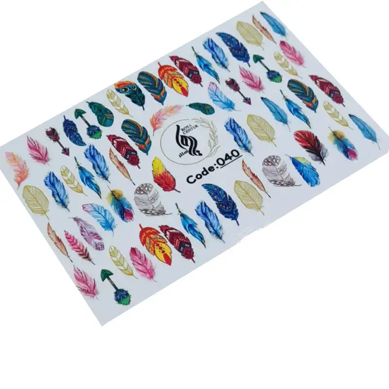 برچسب لنز ناخن رویاسنتر مدل 40