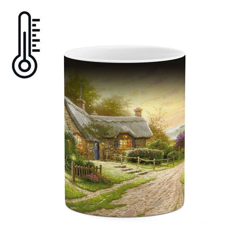 ماگ حرارتی کاکتی مدل نقاشی کد mgh13546