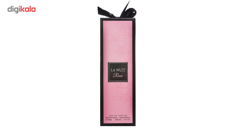 ادو پرفیوم زنانه فراگرنس ورد مدل La Nuit Rose حجم 100 میلی لیتر