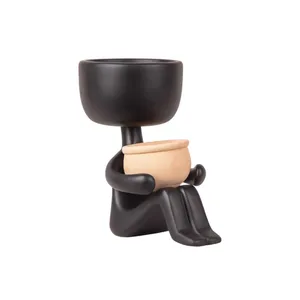 گلدان دکو وسنا طرح آدمک 3