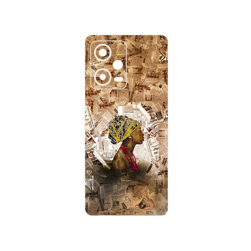برچسب پوششی ماهوت مدل Collage of African Women مناسب برای گوشی موبایل شیائومی Redmi Note 12 Pro