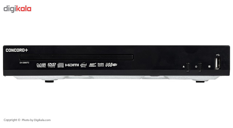 پخش کننده DVD کنکورد پلاس مدل DV-2660T2