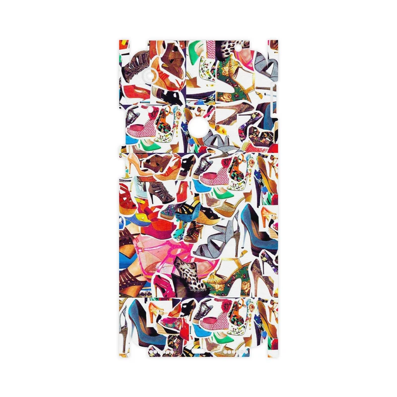 برچسب پوششی ماهوت مدل Collage of High heel Shoes-FullSkin مناسب برای گوشی موبایل هوآوی Y6s 2019