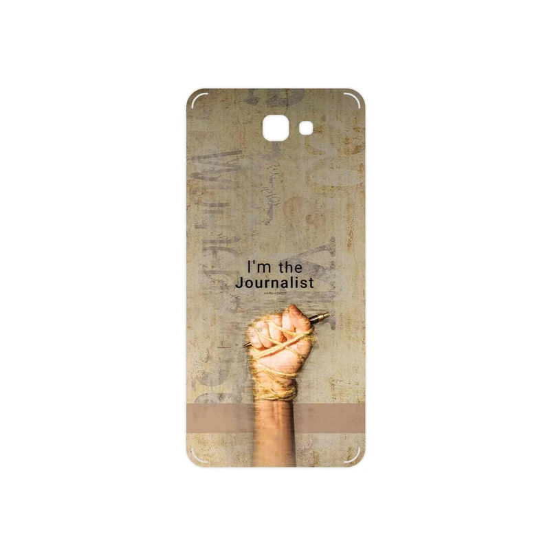 برچسب پوششی ماهوت مدل Journalist مناسب برای گوشی موبایل سامسونگ Galaxy J7 Prime