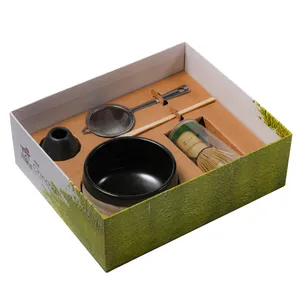 سرویس چای خوری 5 پارچه چین چای مدل ماچا