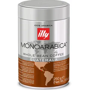 قوطی دانه قهوه‌ ایلی مدل MonoArabica Guatemala مقدار 250 گرم