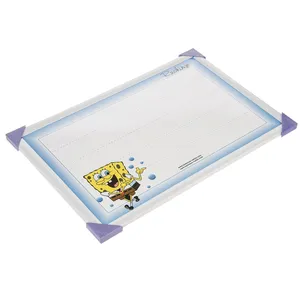 تخته وایت برد راشین الفبا مدل Sponge Bob 1