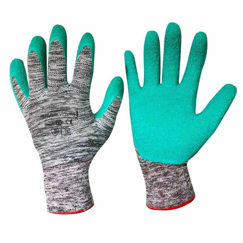 دستکش ایمنی دستکش گیلان مدل Latex.L.s2 مجموعه 12 عددی