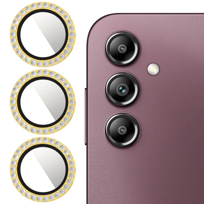 محافظ لنز دوربین والکری مدل Diamond Ring مناسب برای گوشی موبایل سامسونگ Galaxy A14