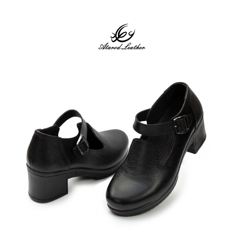 کفش زنانه چرم عطارد مدل چرم طبیعی کد SH325
