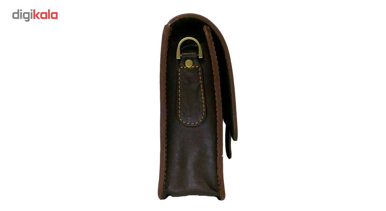 کیف دوشی چرم زانکو چرم مدل KD-137
