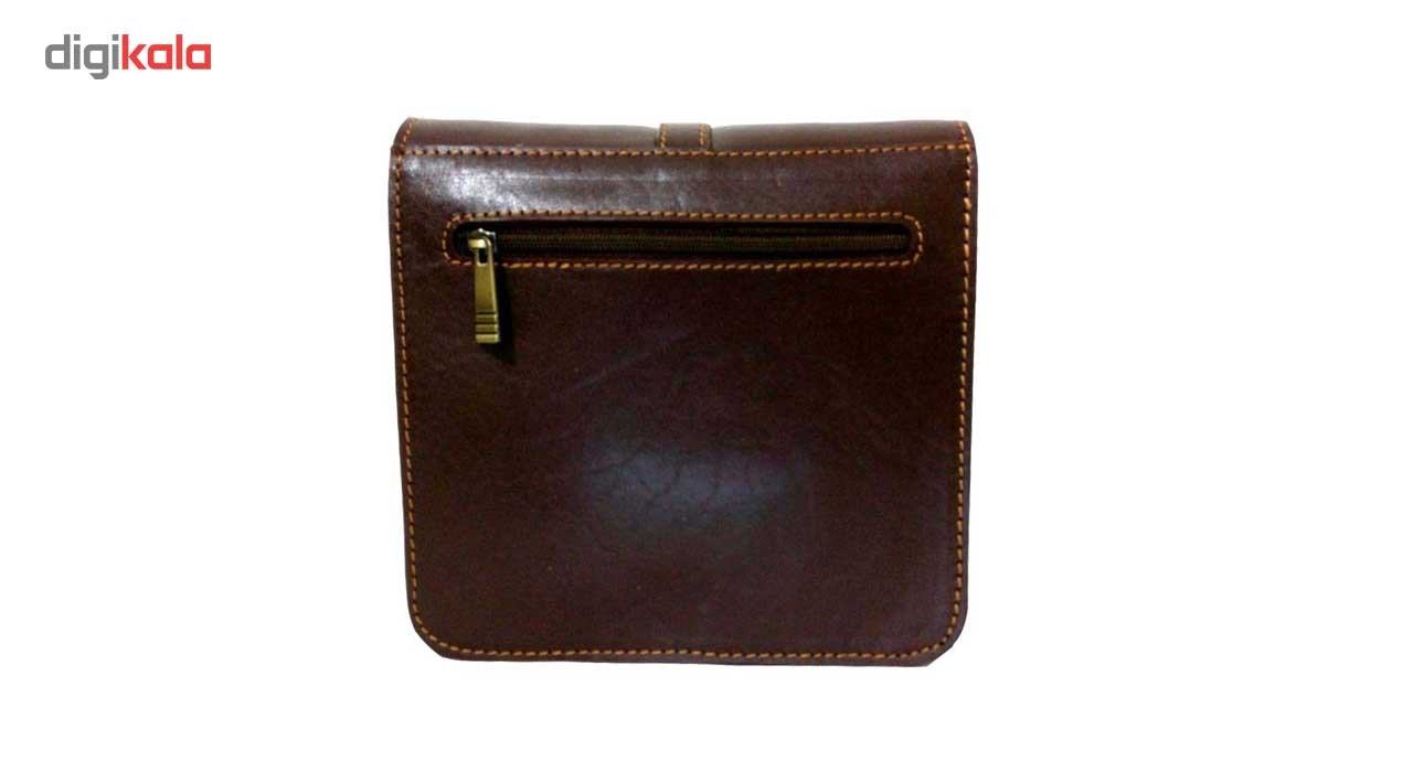 کیف دوشی چرم زانکو چرم مدل KD-137