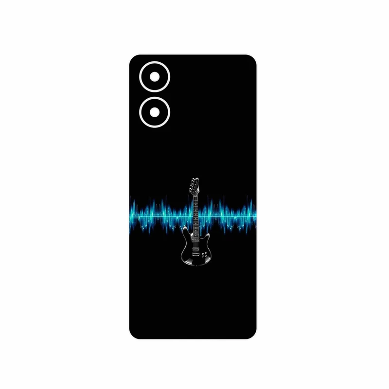 برچسب پوششی ماهوت مدل Electric Guitar مناسب برای گوشی موبایل موتورولا Moto G04s