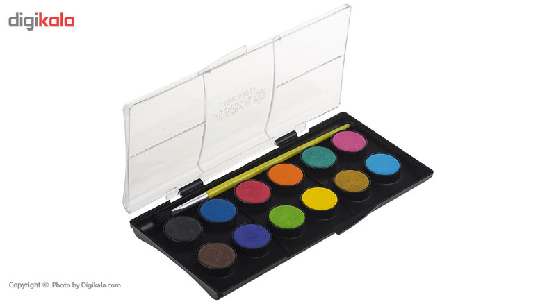 آبرنگ 12 رنگ آریا کد 1-5008
