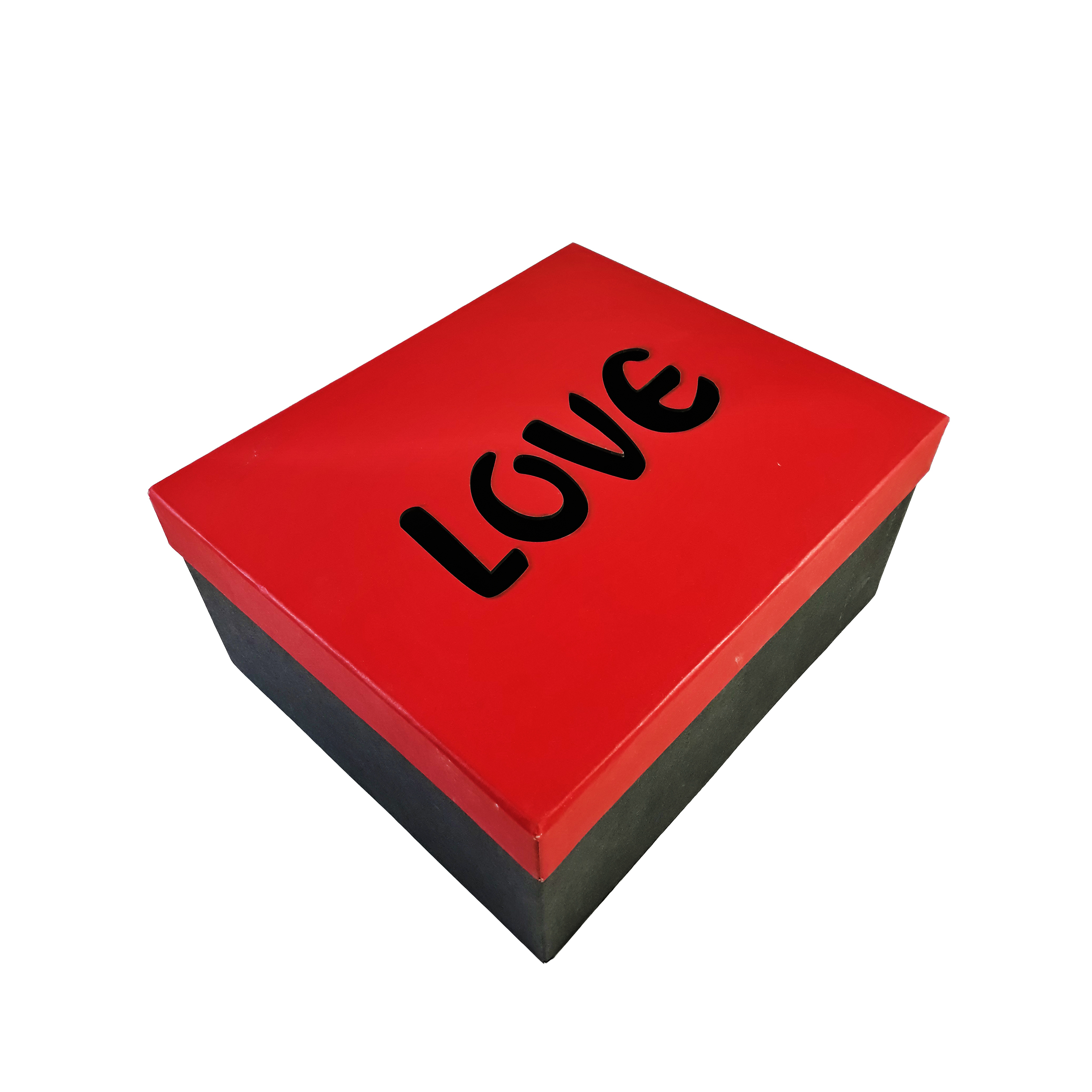 جعبه هدیه مدل love کد 6