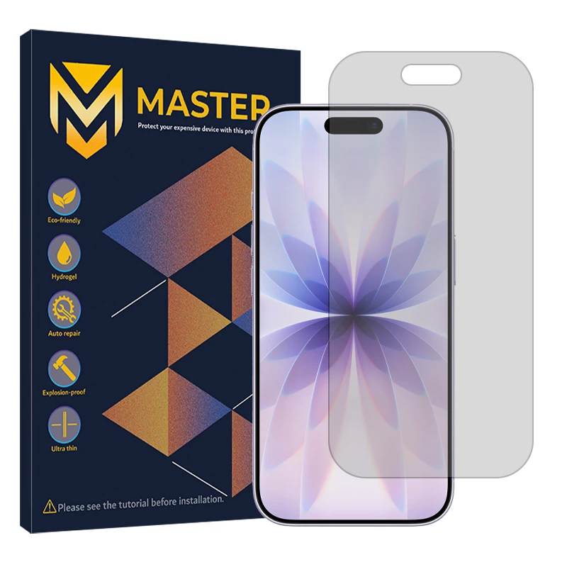 محافظ صفحه نمایش مستر مدل مات مناسب برای گوشی موبایل اپل iPhone 17