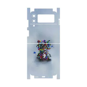 MAHOOT Collage of surreal Portrait of Women 4-FullSkin Cover Sticker for Samsung Galaxy Z Flip3 5G