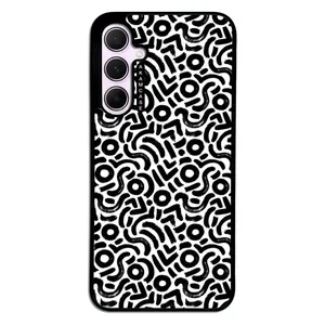 AKAM AMC-WSGA35-DOODLE5 Cover For Samsung Galaxy A35