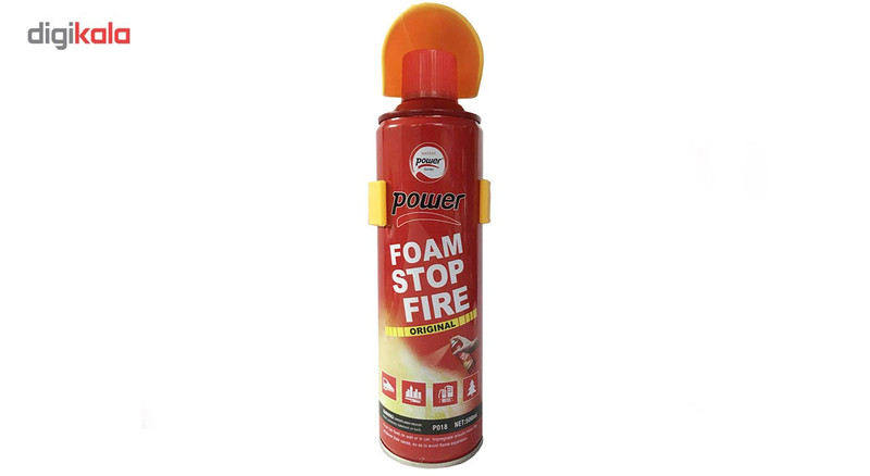 فوم خاموش کننده آتش خودرو پاور مدل P018 حجم 500 میلی لیتر