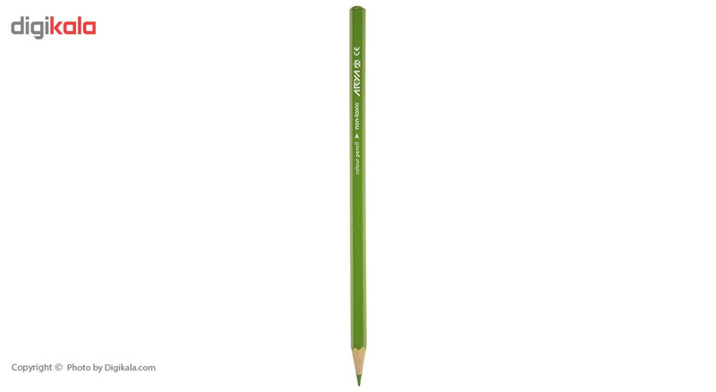 مداد رنگی 12 رنگ آریا مدل 3051