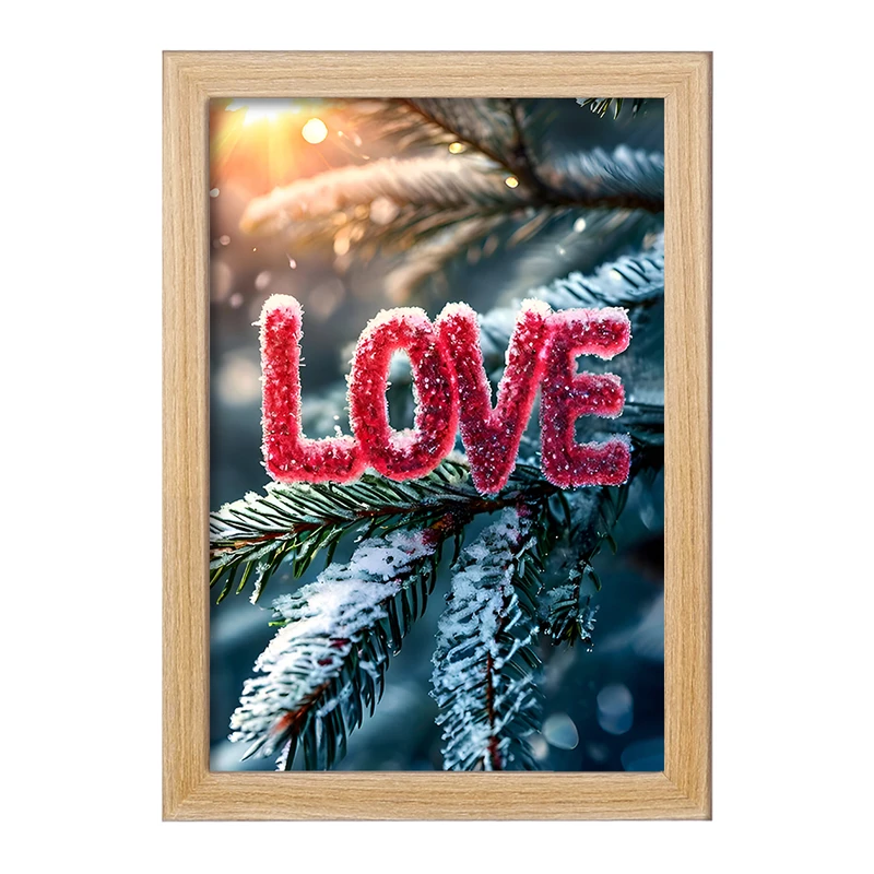 تابلو خندالو مدل Love کد F9523